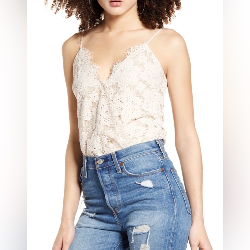 Wayf X Influencing In Colour Lizzie Crossover Bodysuit